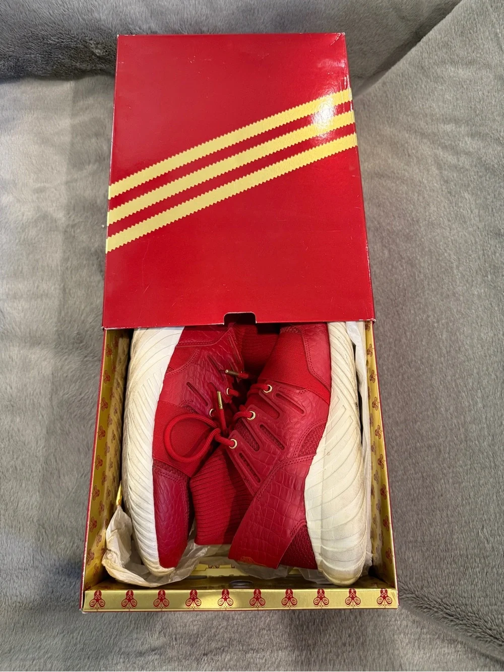 adidas Tubular Doom “Chinese New Year” (2016) Size 9.5M AQ2550 OG Box